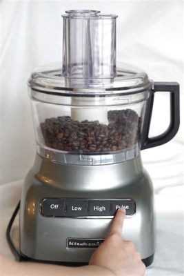 can i use a food processor to grind coffee beans