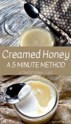 how to make cream honey: what's the best way to store homemade honey?